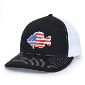 American Flag Crappie Hat