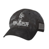 Bucks of Nebraska Full Logo Kryptek Hat
