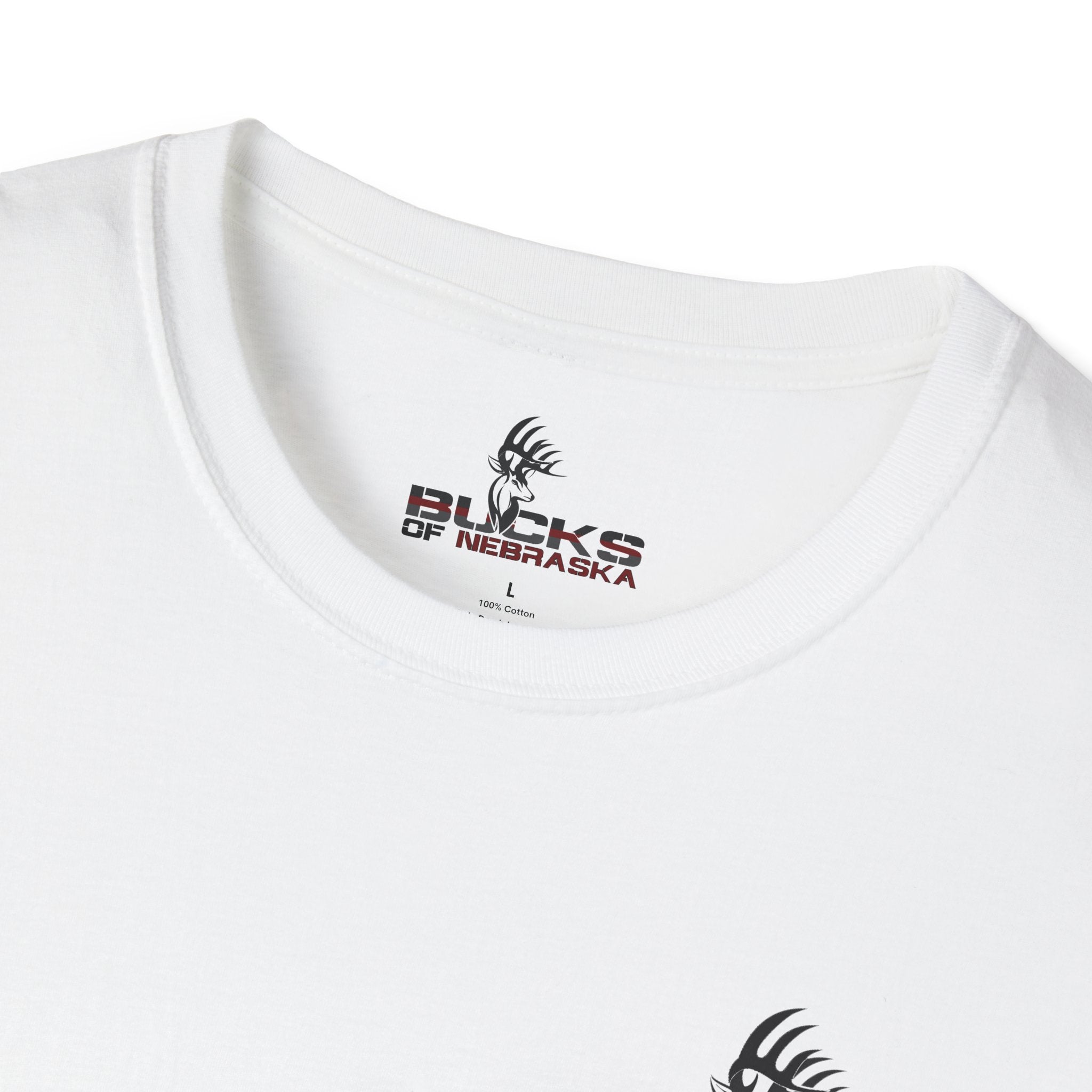 Nebraska State Monuments Tee - White/Red/Black