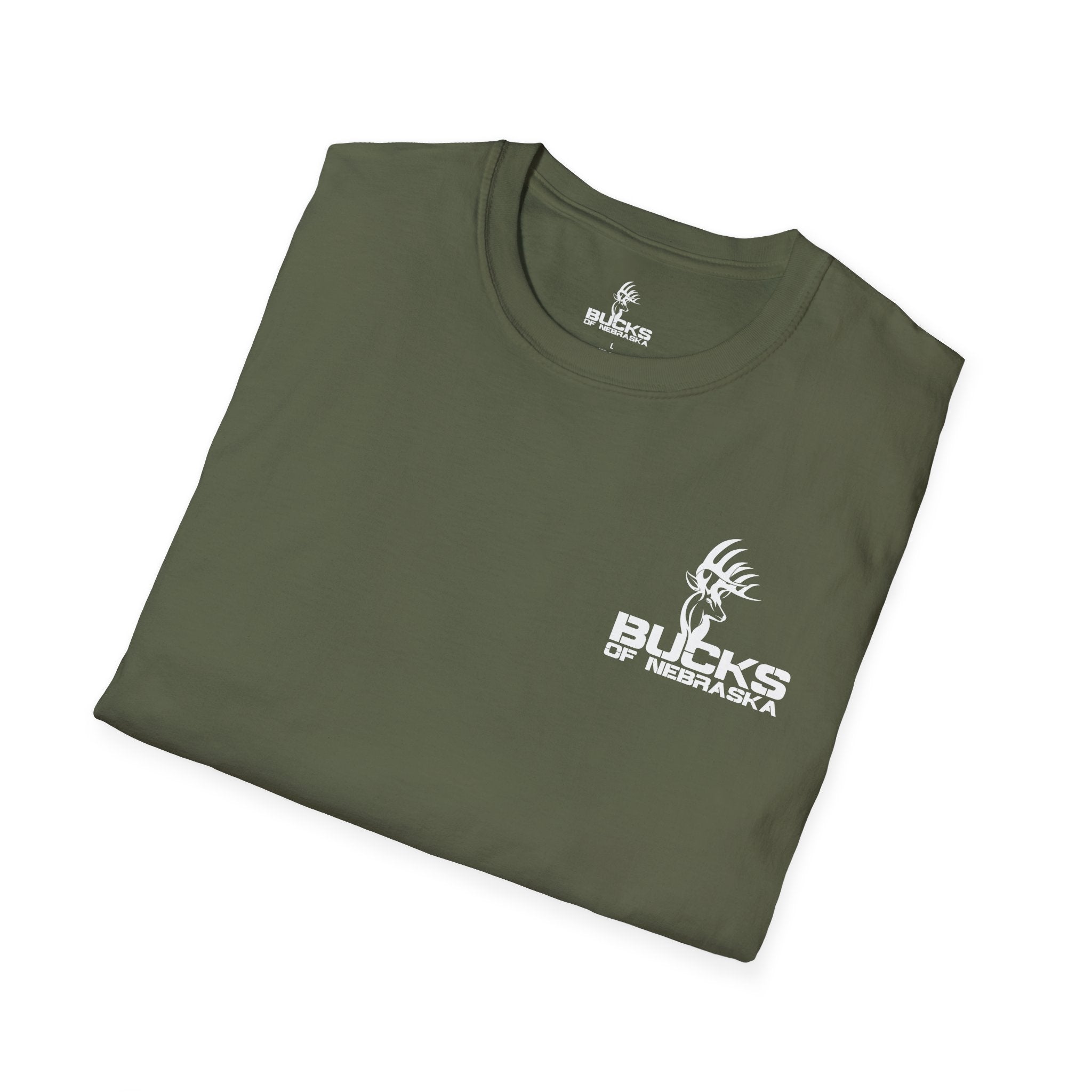 90's 4 Door Pickup Truck Tee - Black/Military Green/Heather Military Green