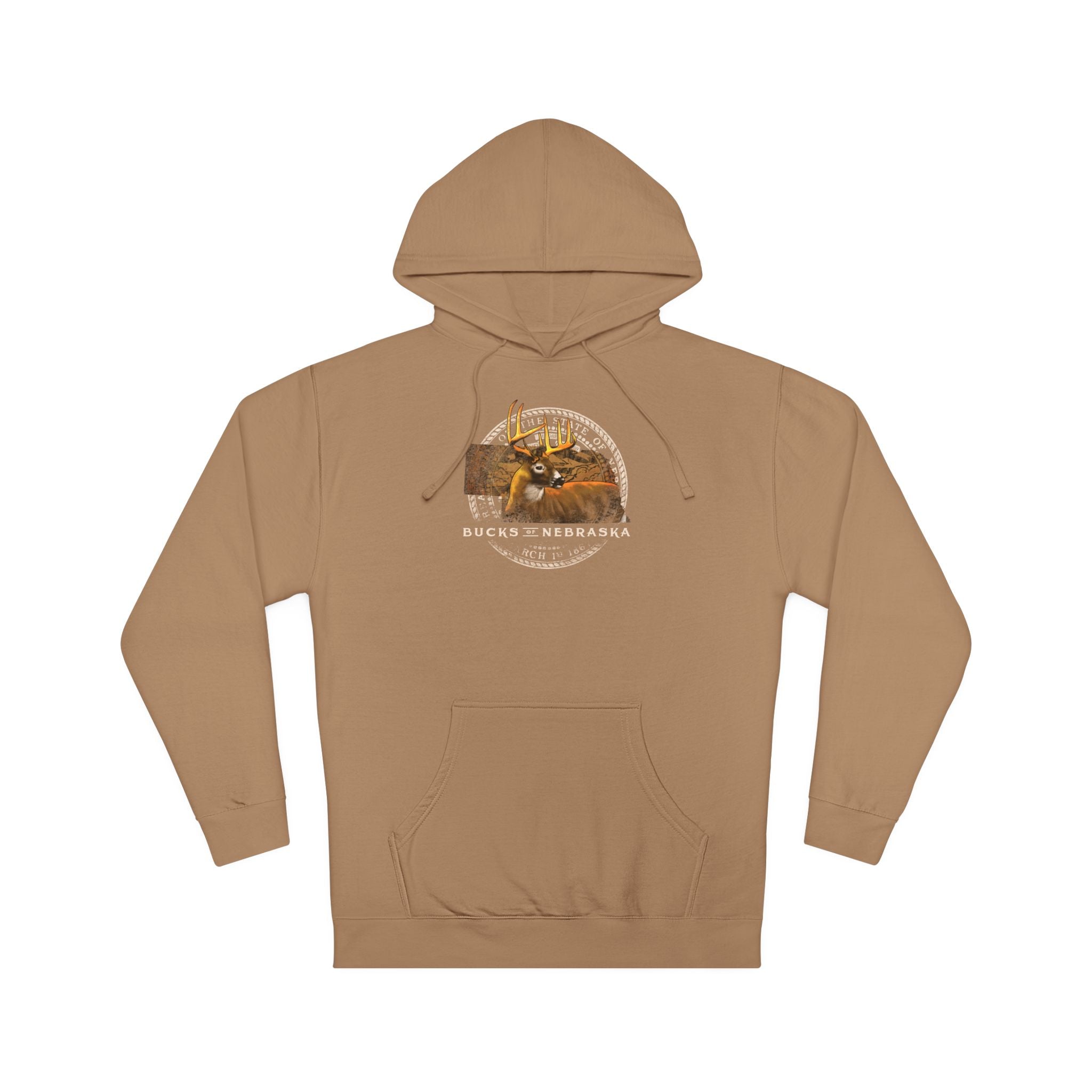 Whitetail Nebraska State Hoodie