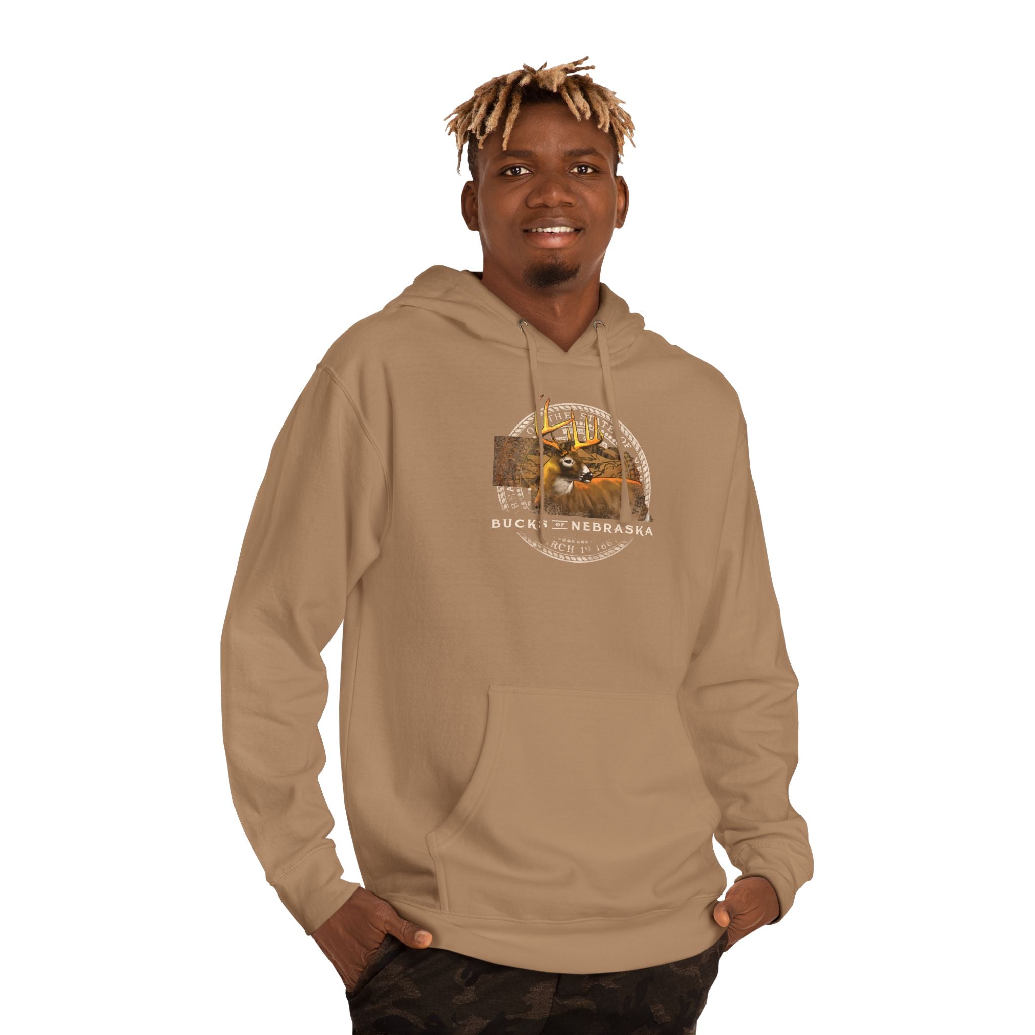Whitetail Nebraska State Hoodie