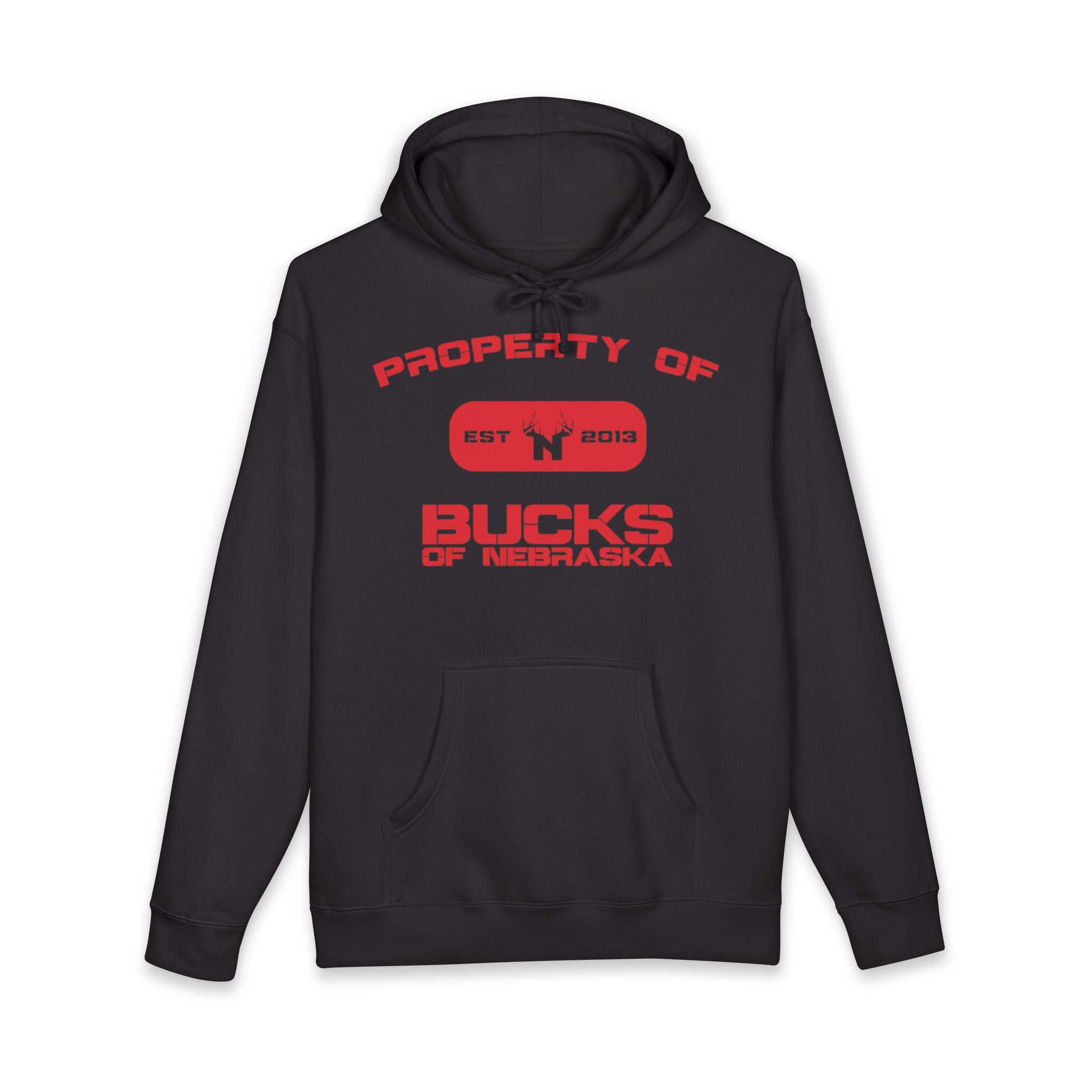Property of Bucks of Nebraska Hoodie