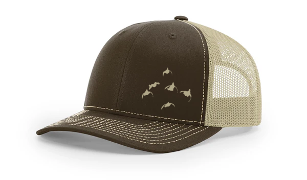 Cupped Ducks Brown & Khaki Hat