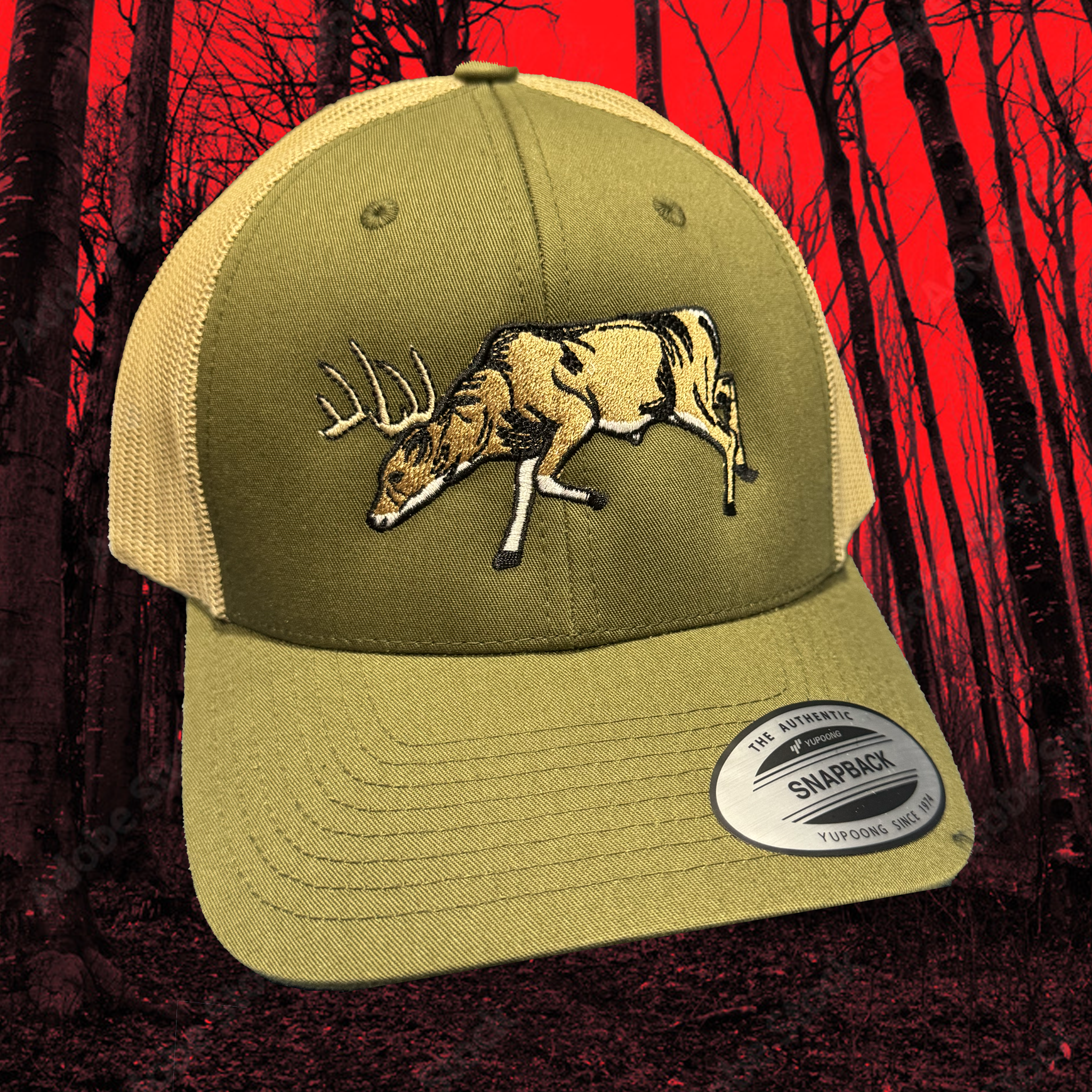 Hot Scent Nose Down Buck SnapBack Hat
