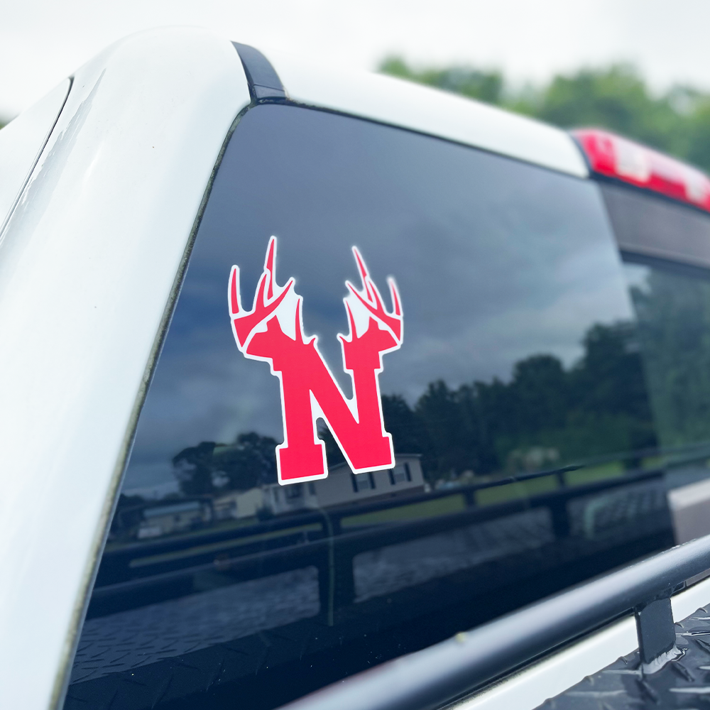 6" Bucks of Nebraska Premium Decal