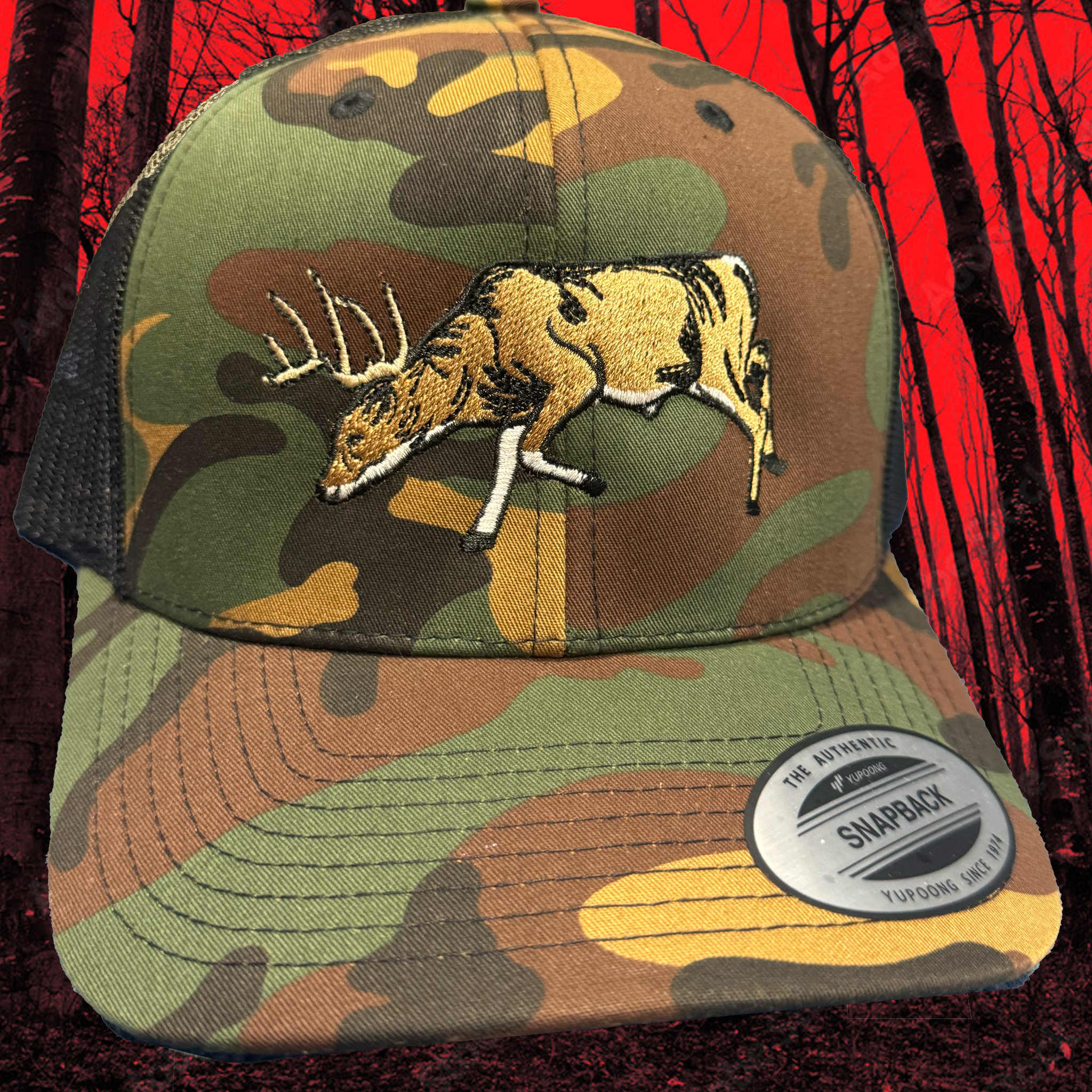 Hot Scent Nose Down Buck SnapBack Hat
