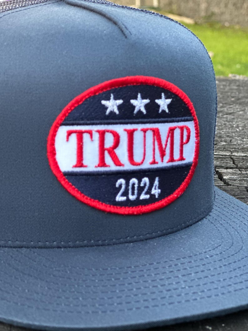 Trump Hat 2024 | Make America Great Again Hat | Embroidered Patch Trump Hat