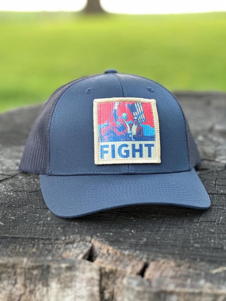 Trump Fight 2024 Hat | You Missed | Make America Great Again Hat | Patch Trump Hat
