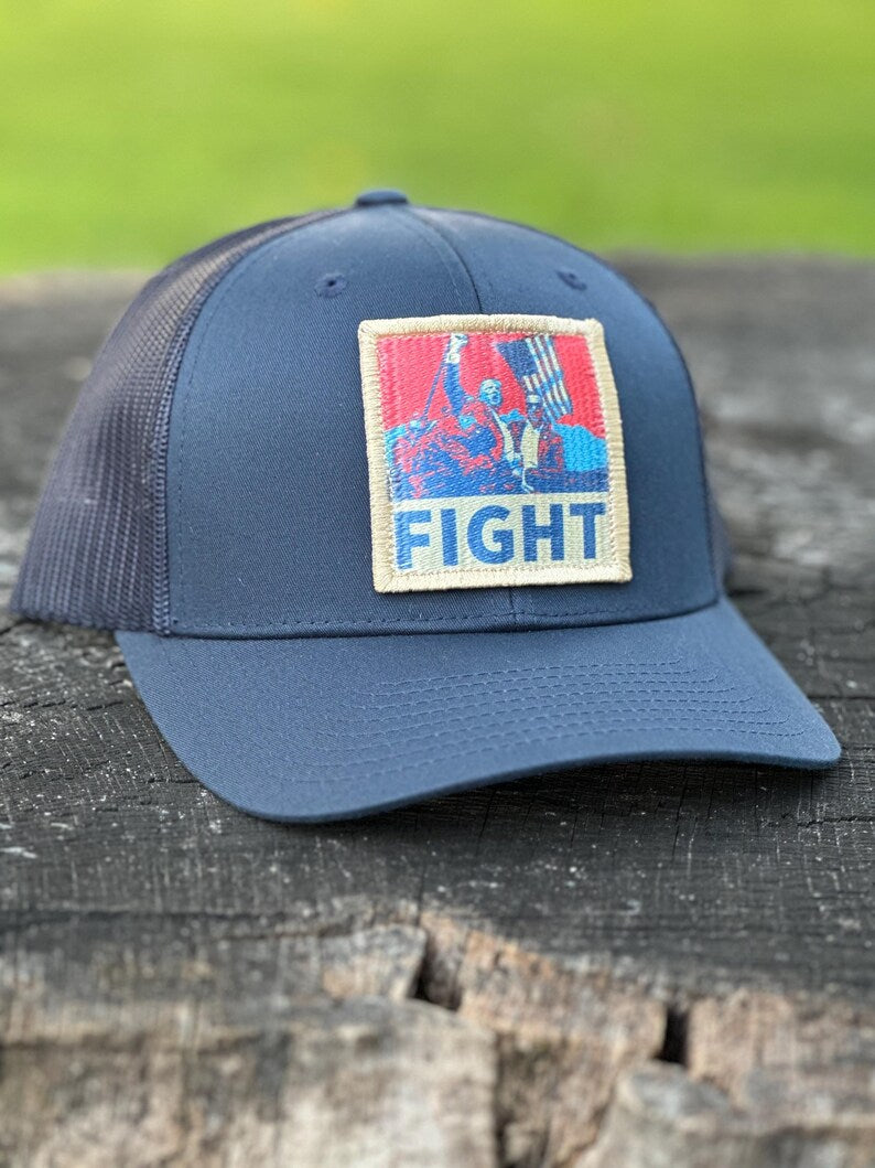 Trump Fight 2024 Hat | You Missed | Make America Great Again Hat | Patch Trump Hat