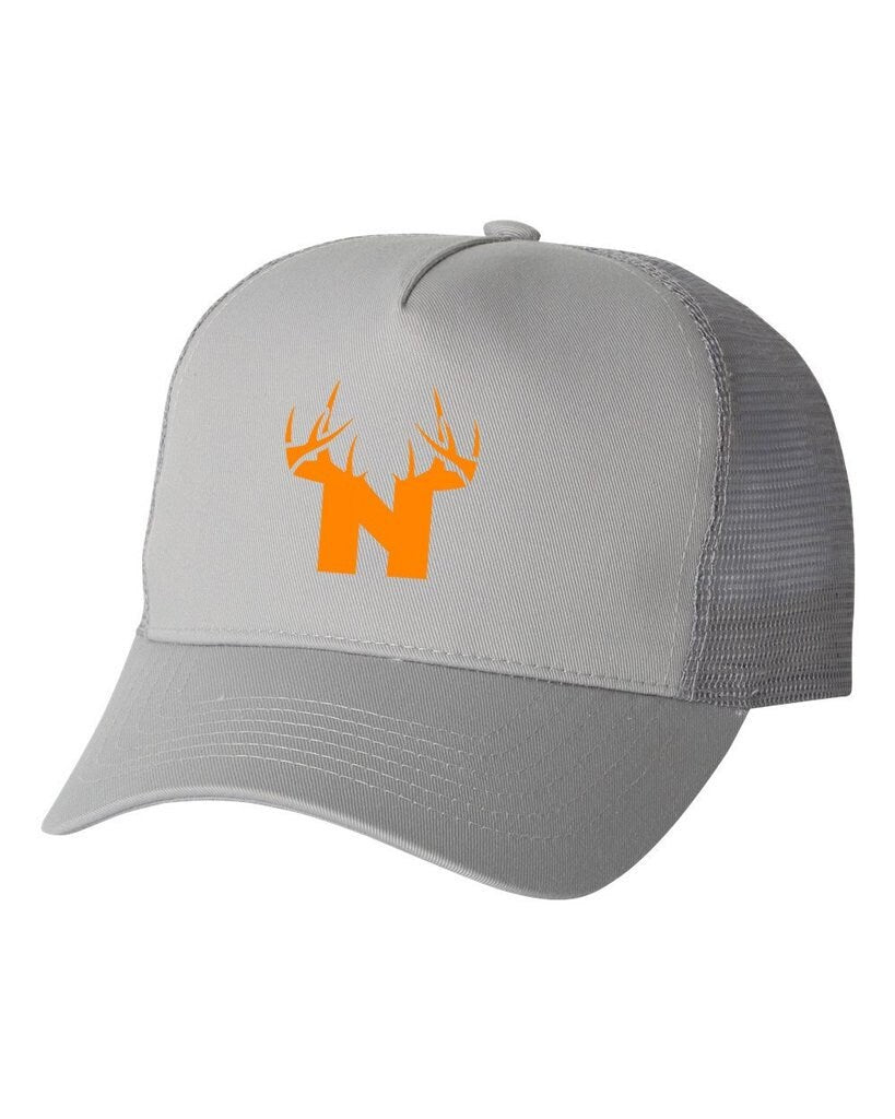 Bucks of Nebraska Orange N Trucker Cap