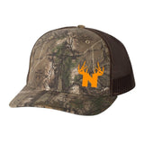 Bucks of Nebraska Antlers Trucker Hat - RealTree