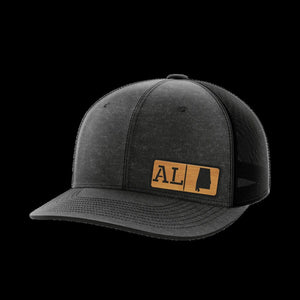 Alabama Homegrown Collection Leather Patch Hat