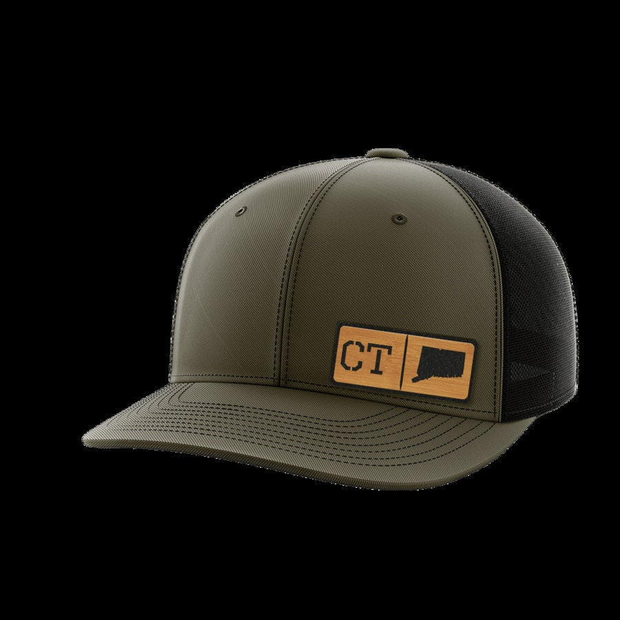 Connecticut Homegrown Collection Leather Patch Hat
