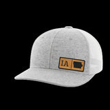 Iowa Homegrown Collection Leather Patch Hat