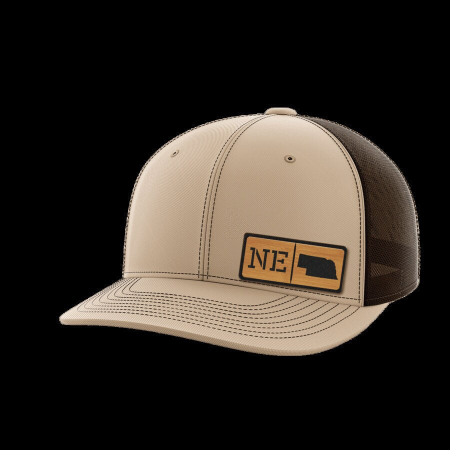 Nebraska Homegrown Collection Leather Patch Hat