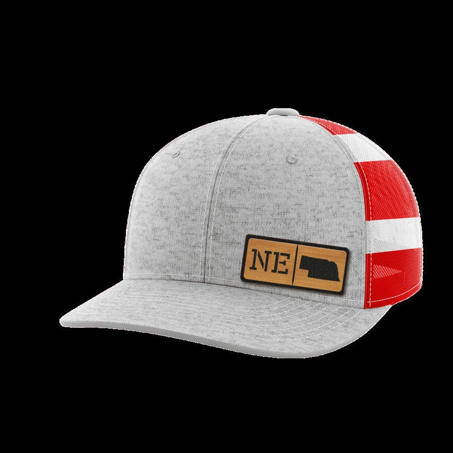 Nebraska Homegrown Collection Leather Patch Hat