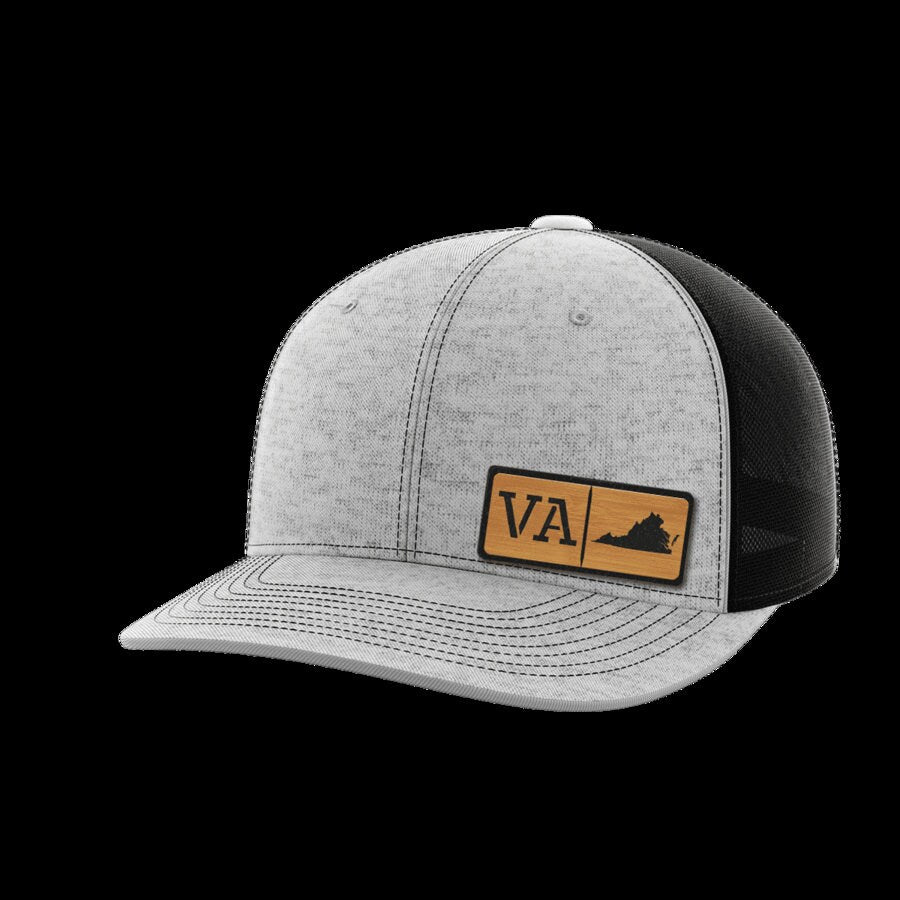Virginia Homegrown Collection Leather Patch Hats