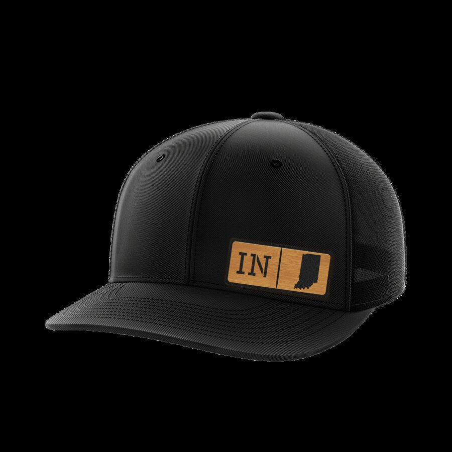 Indiana Homegrown Collection Leather Patch Hat