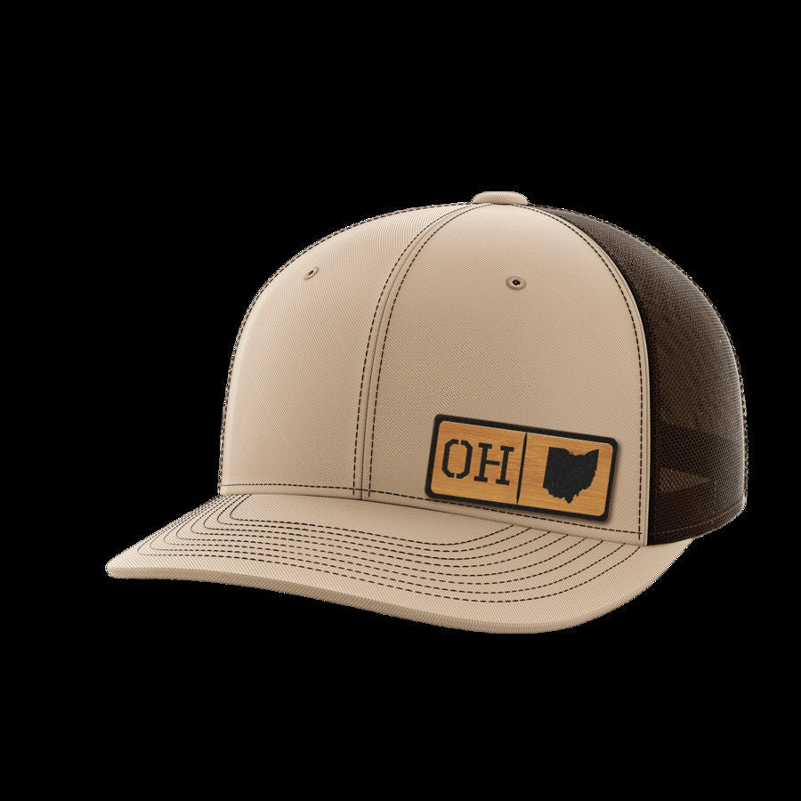 Ohio Homegrown Collection Leather Patch Hat