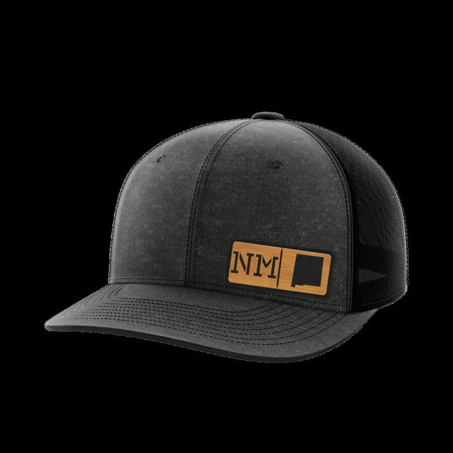 New Mexico Homegrown Collection Leather Patch Hat