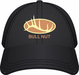 Bull Nut Hat Snapback Black
