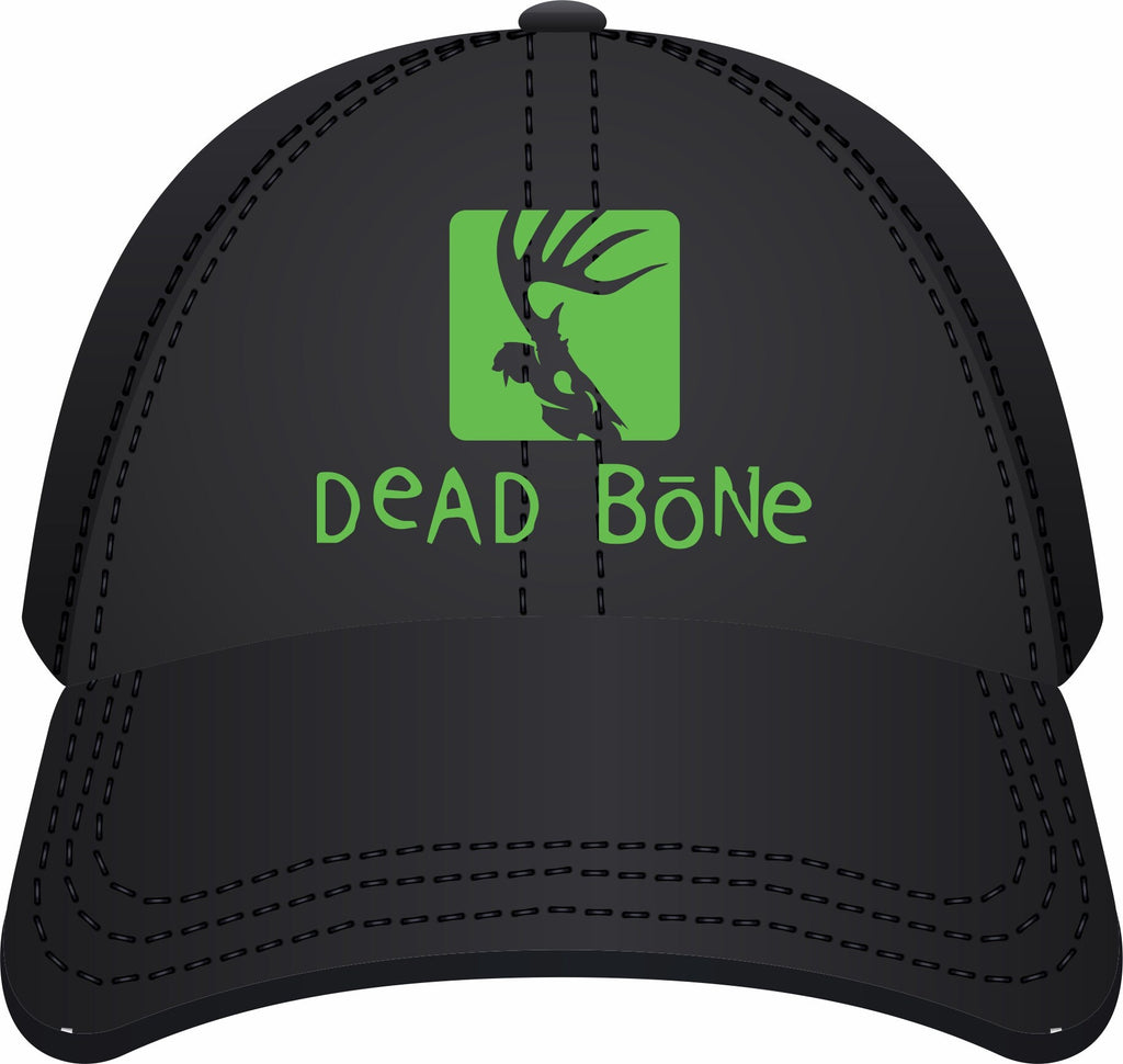 Dead Bone Deer Skull Hat Snapback Black