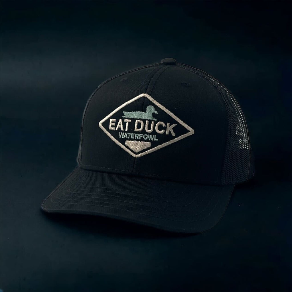 Eat Duck Hat Snapback Black