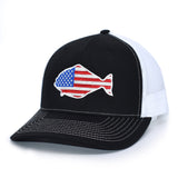American Flag Halibut Hat