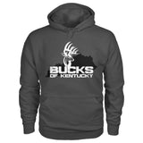 Bucks of Kentucky - Adult Hoodie - Kentucky with Buck