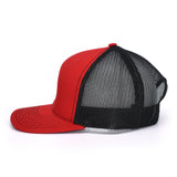 Georgia Bass Fishing Hat- Red/Black