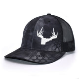 Bucks of Idaho Antler Logo Hat - Kryptek Camo