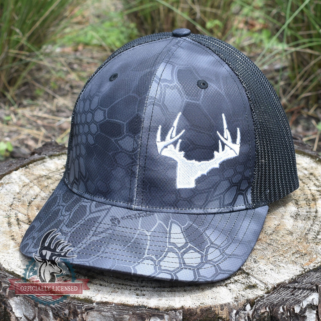 Bucks of Idaho Antler Logo Hat - Kryptek Camo