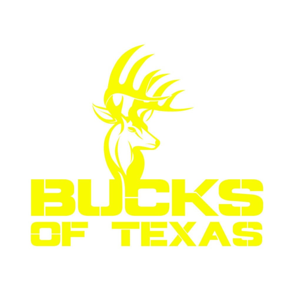 Bucks of Texas Full Logo Decal