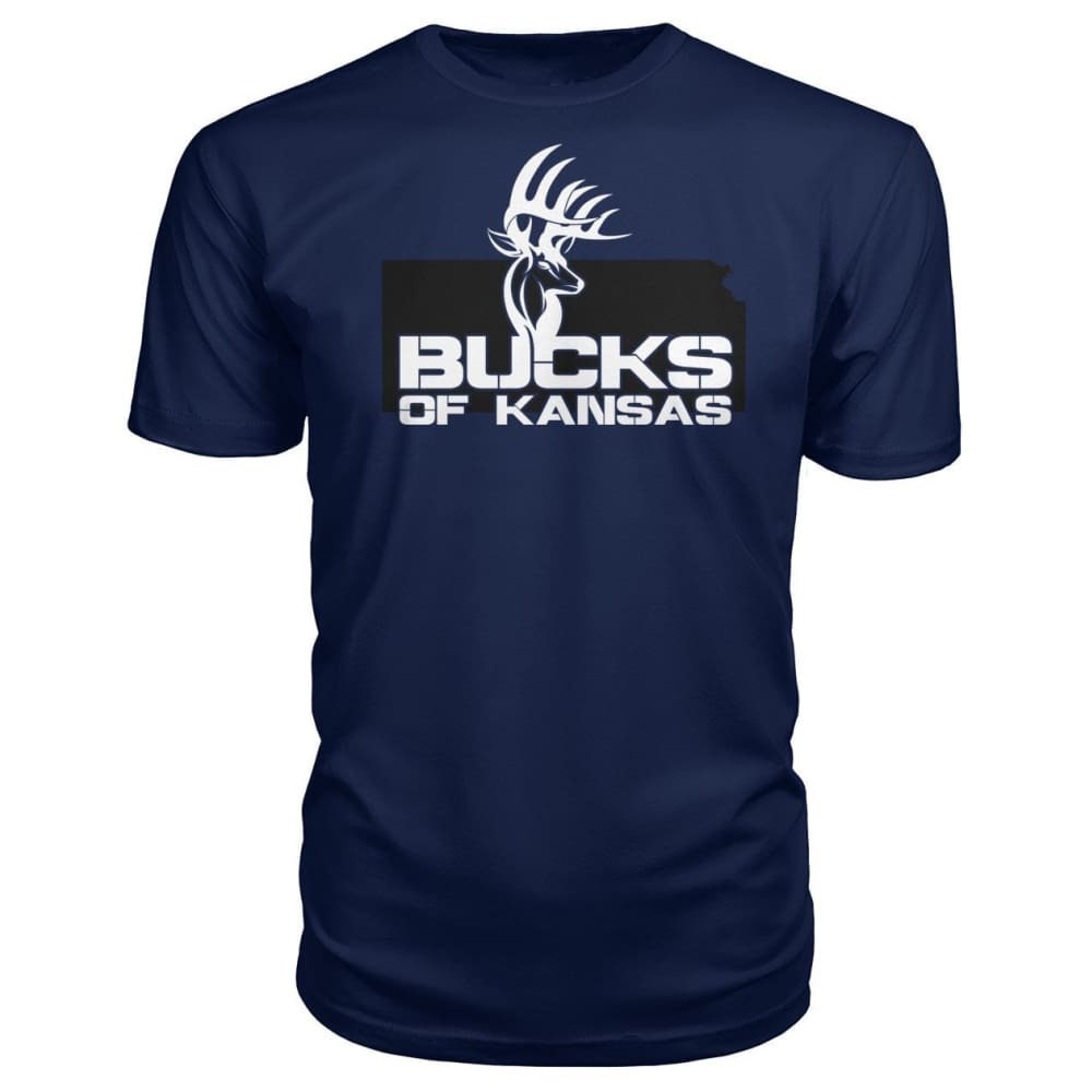 Bucks of Kansas Logo Premium Unisex Tee
