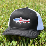 American Flag Trout Hat