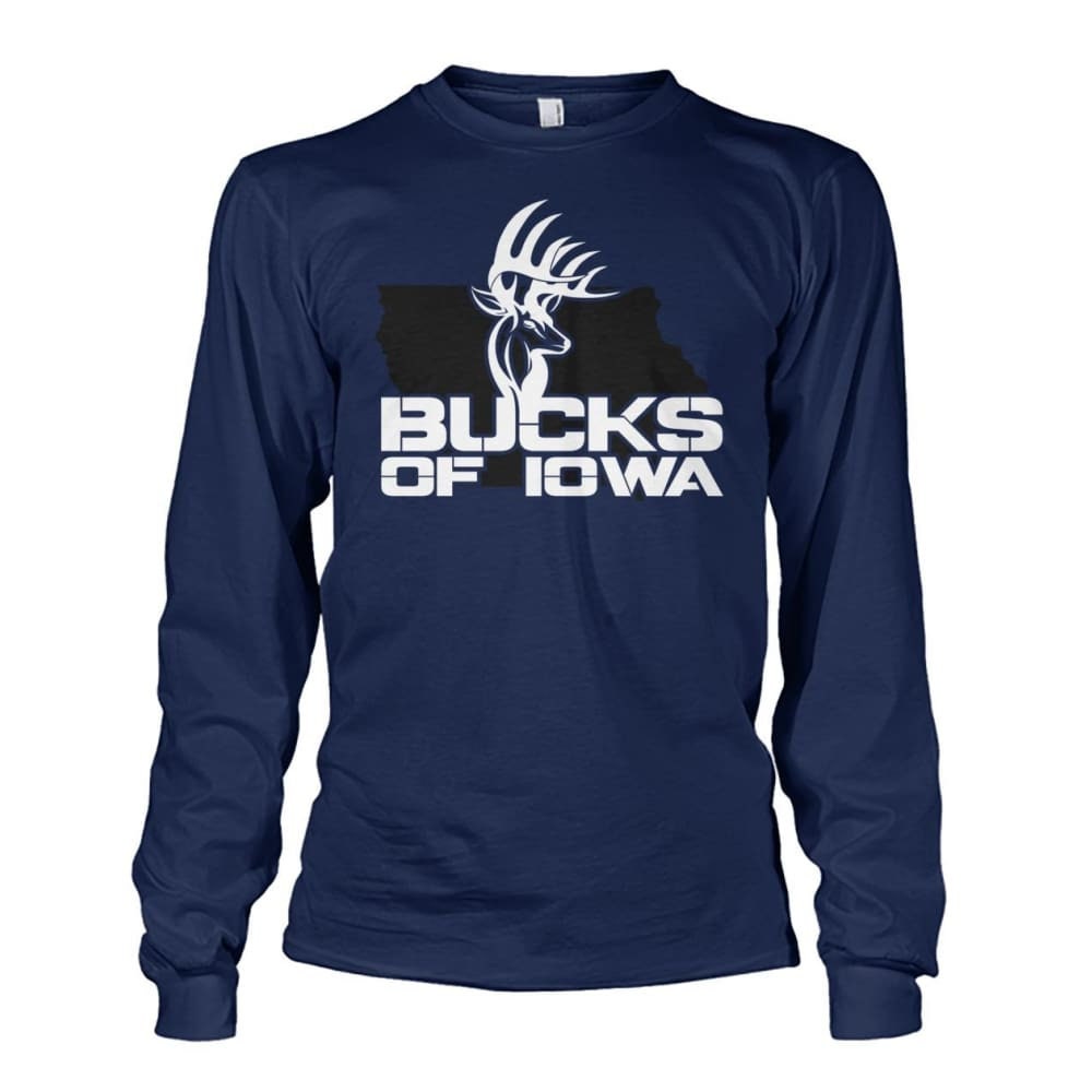 Bucks of Iowa Logo Unisex Long Sleeve