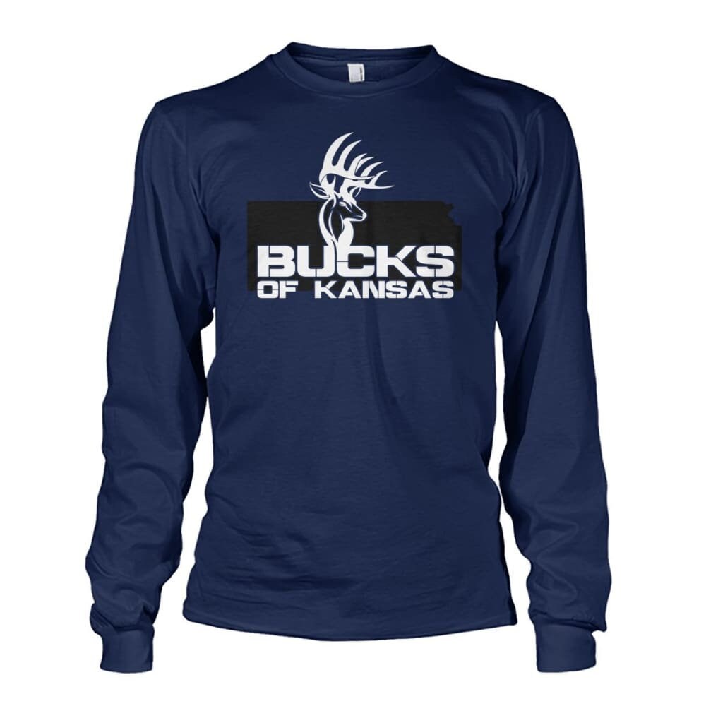 Bucks of Kansas Logo Unisex Long Sleeve