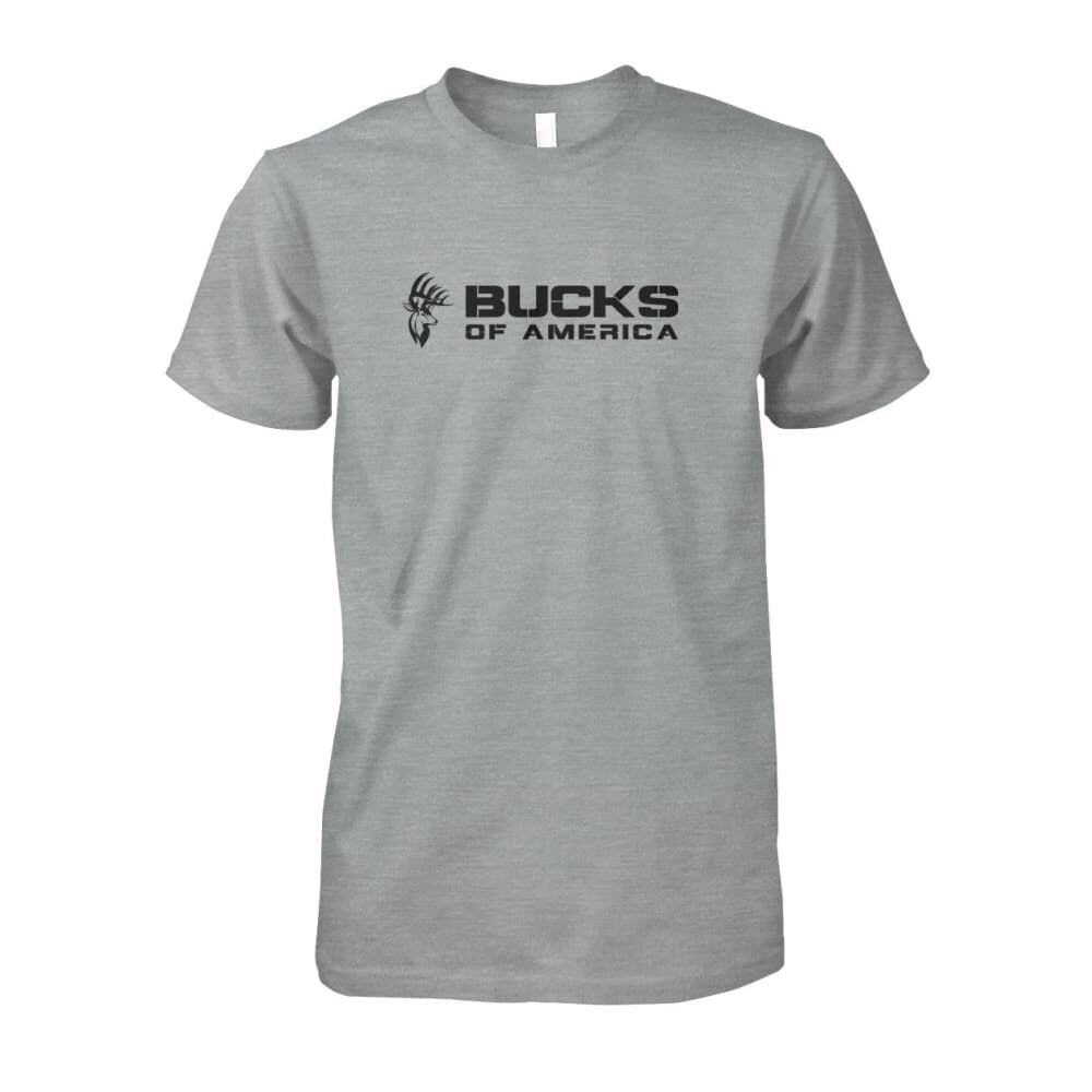 Bucks of America Signature Shirt Black on Grey