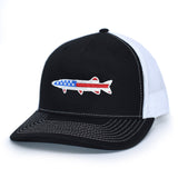 American Flag Muskie Hat