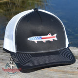 American Flag Muskie Hat