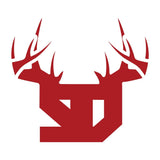 Bucks of South Dakota Decal - Red & White