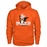 Bucks of Minnesota Logo Gildan Hoodie