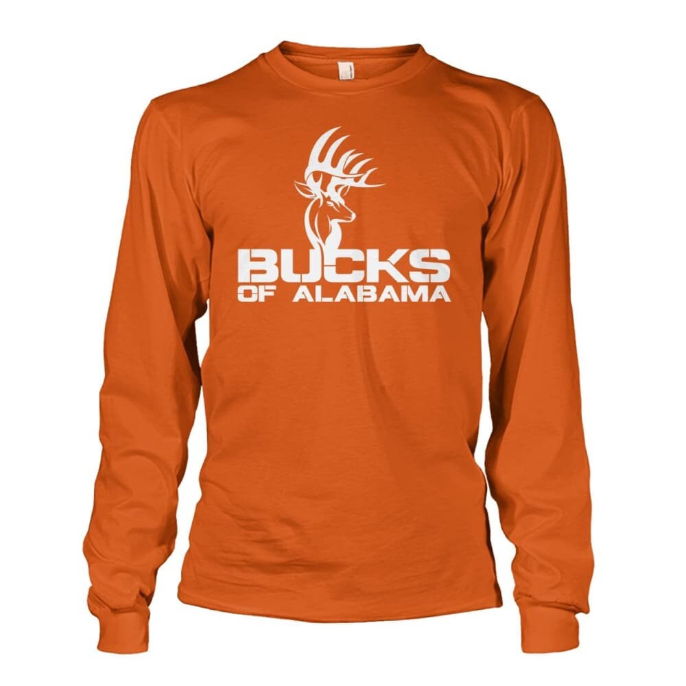 Bucks Of Alabama Logo Unisex Long Sleeve