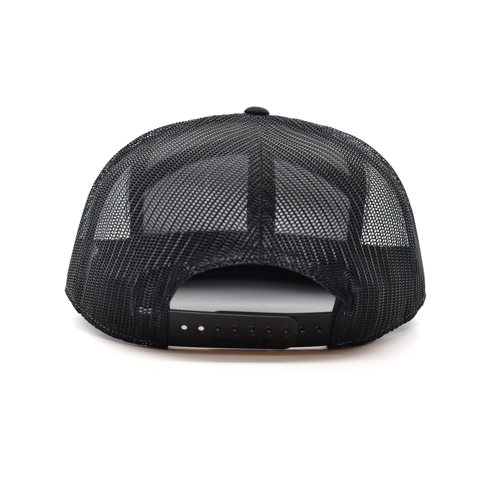 Duck Patch Charcoal, Black & White Hat