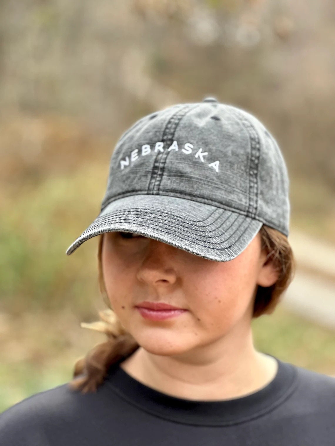 Simple State Embroidered Hat | Custom State Ladies Hat | Men's State Trucker Cap | Trendy State Hat |