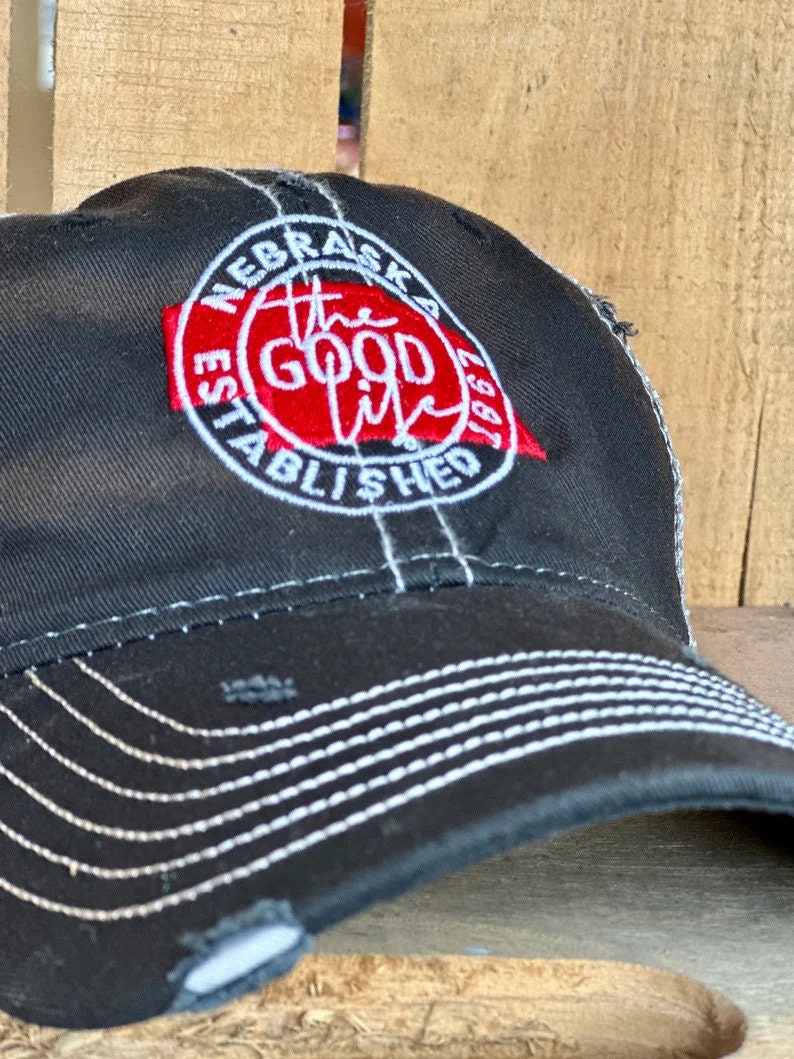 Nebraska The Good Life Hat | Nebraska Ladies Hat | Women's State Trucker Cap | Trendy State Hat | Mother | Gift