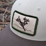 Deer Hunt Patch Tan / Loden / Brown Hat