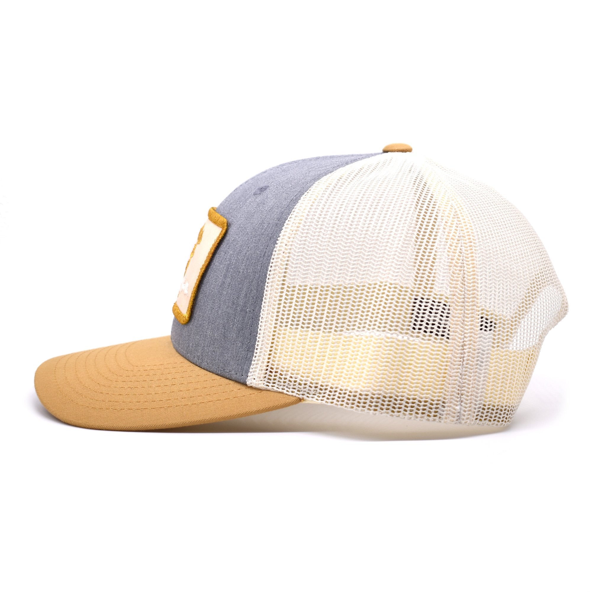 Deer Hunt Patch Heather Grey / Birch / Gold Hat