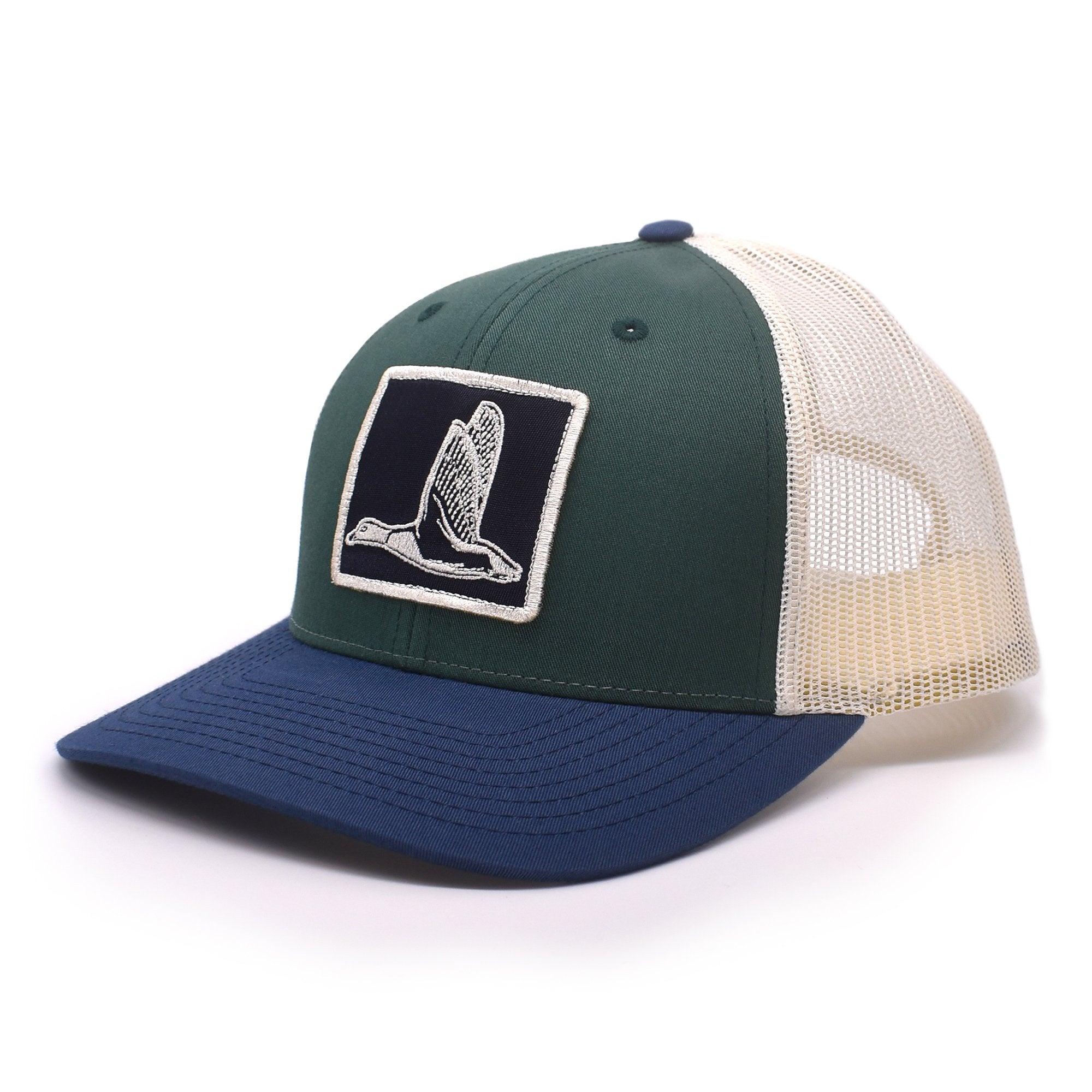 Duck Patch Spruce / Birch / Navy Hat